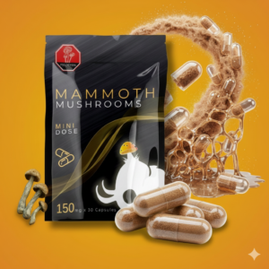 Psilocybin Microdose Capsules – 150mg x 30