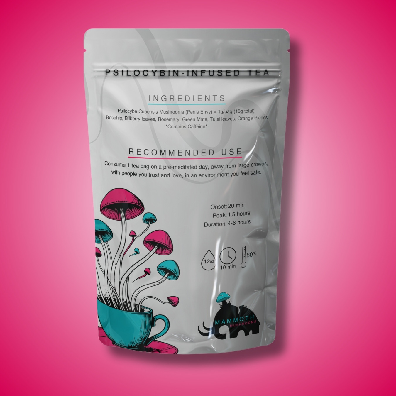 Psilocybin Tea - 10g (10 x 1g bags) - Image 2