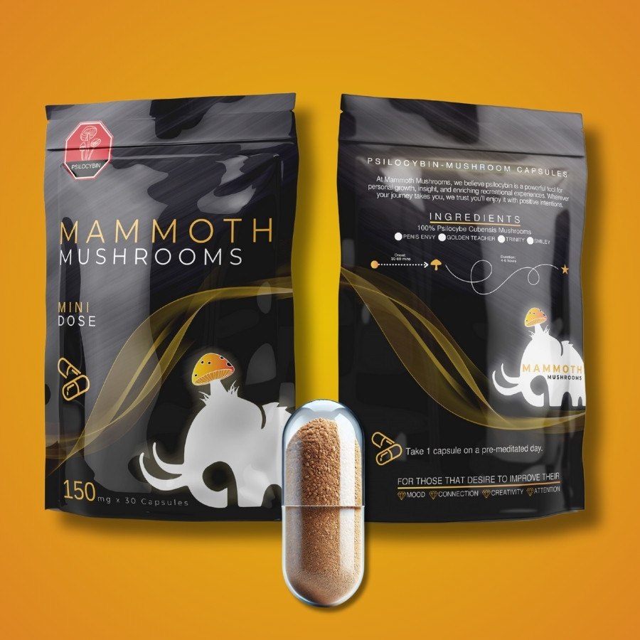 Psilocybin Microdose Capsules – 150mg x 30 - Image 2